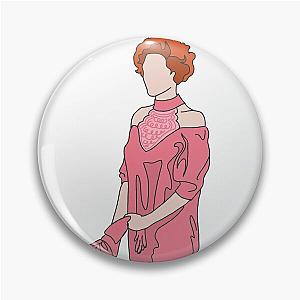 Pretty in Pink Prom Scene silhouette Pin