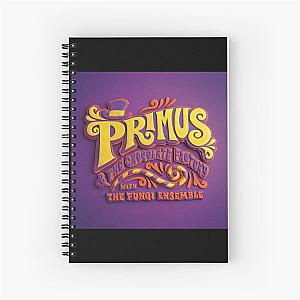 Primus the chocolate factory with the fungi ensemble Spiral Notebook