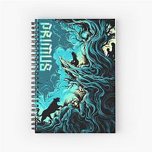 Blue Primus Heavy Metal Birthday Gifts Spiral Notebook