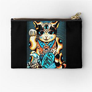 primus art - LUCKY CAT  Zipper Pouch