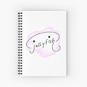 Jellyfish Logo from Princess JellyfishKuragehime Spiral Notebook