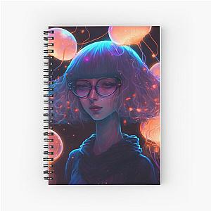 Princess Jellyfish 3 Spiral Notebook