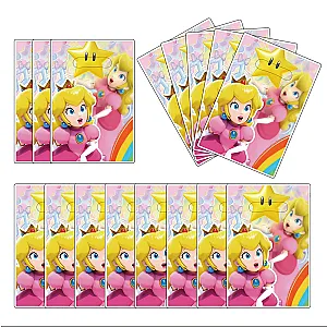 Princess Peach Birthday Party Favor Gift Bags