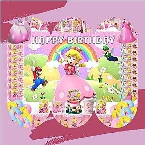 Princess Peach Birthday Set