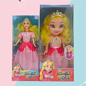 Princess Peach Game Cute Doll Toy Birthday Gift