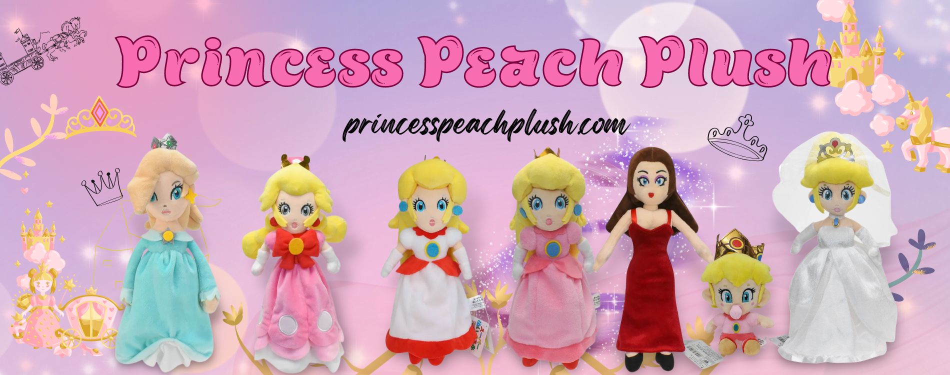 Princess Peach Plush Shop - Official Princess Peach Plush Store