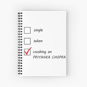 Crushing on Priyanka Chopra Notebook