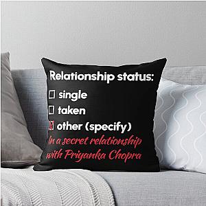 Priyanka Chopra - Relationship Throw Pillow