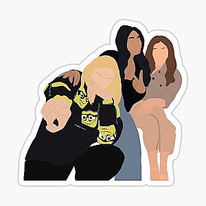 J Sisters - Sophie Turner & Danielle Jonas Sticker