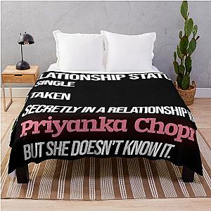 A Priyanka Chopra Throw Blanket