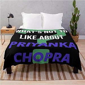 What's not to like about Priyanka Chopra Throw Blanket