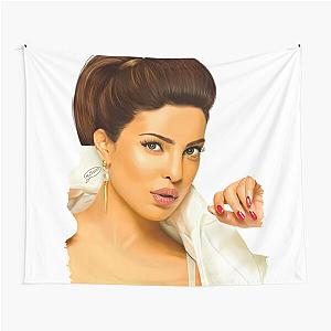 Priyanka Chopra Painting Tapestry