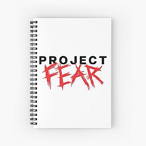 project fear merch project fear Spiral Notebook