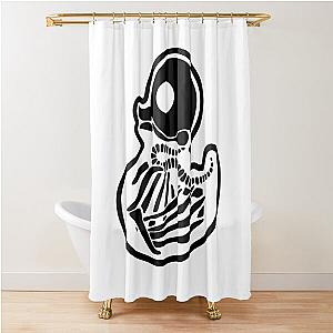 project fear merch duck Shower Curtain