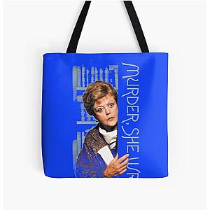 Angela Lansbury Murder She Wrote Vintage Jessica Fletcher&x27 Gifts Classic T-Shirt All Over Print Tote Bag