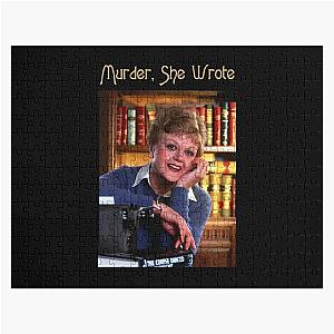 Vintage Murder She Wrote Love Jessica Fletcher's Gifts Jigsaw Puzzle