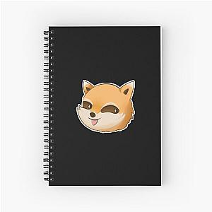 Project Zomboid Spiffo Raccoon Spiral Notebook