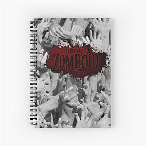 Project Zomboid Hands with Blood Splatter - Gamer Spiral Notebook