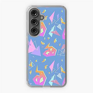 Promare Pattern (Blue-Gray) Samsung Galaxy Soft Case