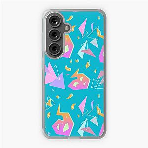 Promare Pattern (Bright Blue) Samsung Galaxy Soft Case