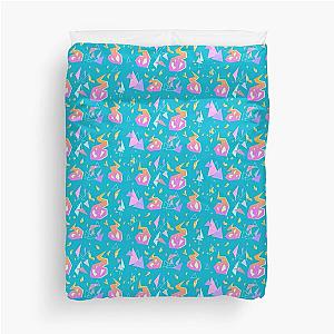 Promare Pattern (Bright Blue) Duvet Cover