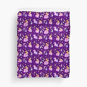 Promare Pattern (Purple) Duvet Cover