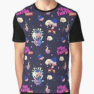 Promare Pattern Graphic T-Shirt