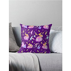 Promare Pattern (Purple) Throw Pillow