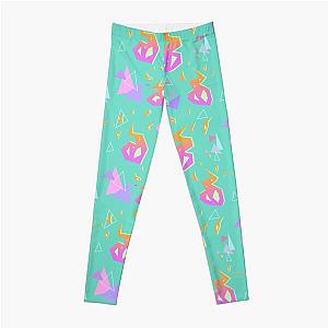 Promare Pattern (Electric Teal) Leggings