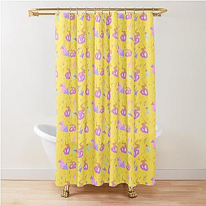 Promare Pattern (Sunshine) Shower Curtain