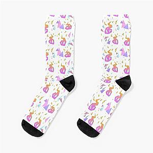 Promare Pattern (White) Socks