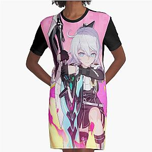 Herrscher of Flamescion, Honkai Impact 3rd x Promare Graphic T-Shirt Dress