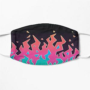 Promare Inspired Flames Flat Mask