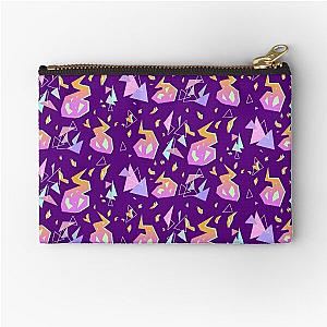 Promare Pattern (Purple) Zipper Pouch