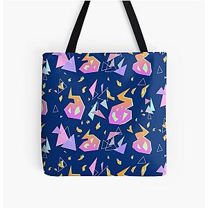 Promare Pattern (Dark Blue) All Over Print Tote Bag