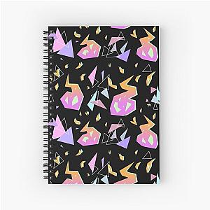 Promare Pattern (Black) Spiral Notebook