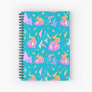 Promare Pattern (Bright Blue) Spiral Notebook