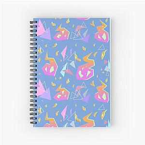 Promare Pattern (Blue-Gray) Spiral Notebook