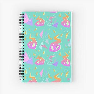 Promare Pattern (Electric Teal) Spiral Notebook