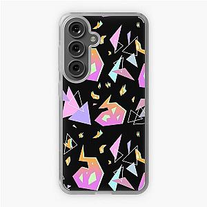 Promare Pattern (Black) Samsung Galaxy Soft Case