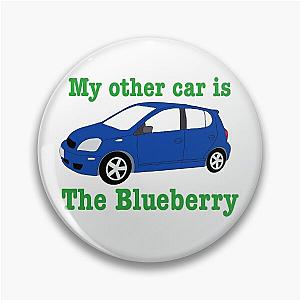 My Other Car Is the Blueberry Psych Shawn Spencer Pin