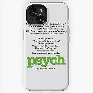 Psych theme song - I know, You know iPhone Tough Case