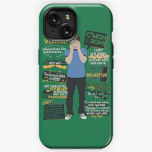 Psych - Shawn Spencer Quotes iPhone Tough Case