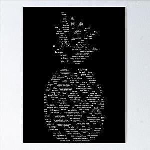 Psych Quotes Pineapple Poster