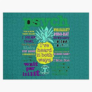 Psych Psych Tv Juliet Ohara Psychic Detective Henry Spencer - Psych Quote   Jigsaw Puzzle