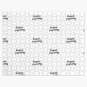 Forensic Psychology Psych Specialty Graduate Major Jigsaw Puzzle