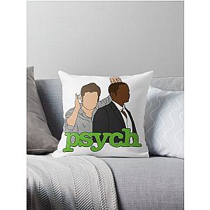 Psych - Shawn & Gus Throw Pillow