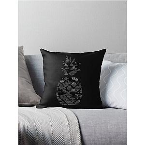 Psych Quotes Pineapple Throw Pillow