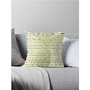 Psych Quotes Throw Pillow