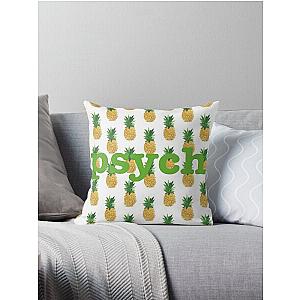 Psych Pineapple Throw Pillow